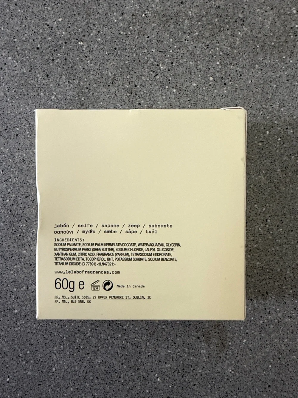 Le Labo experience luxurious